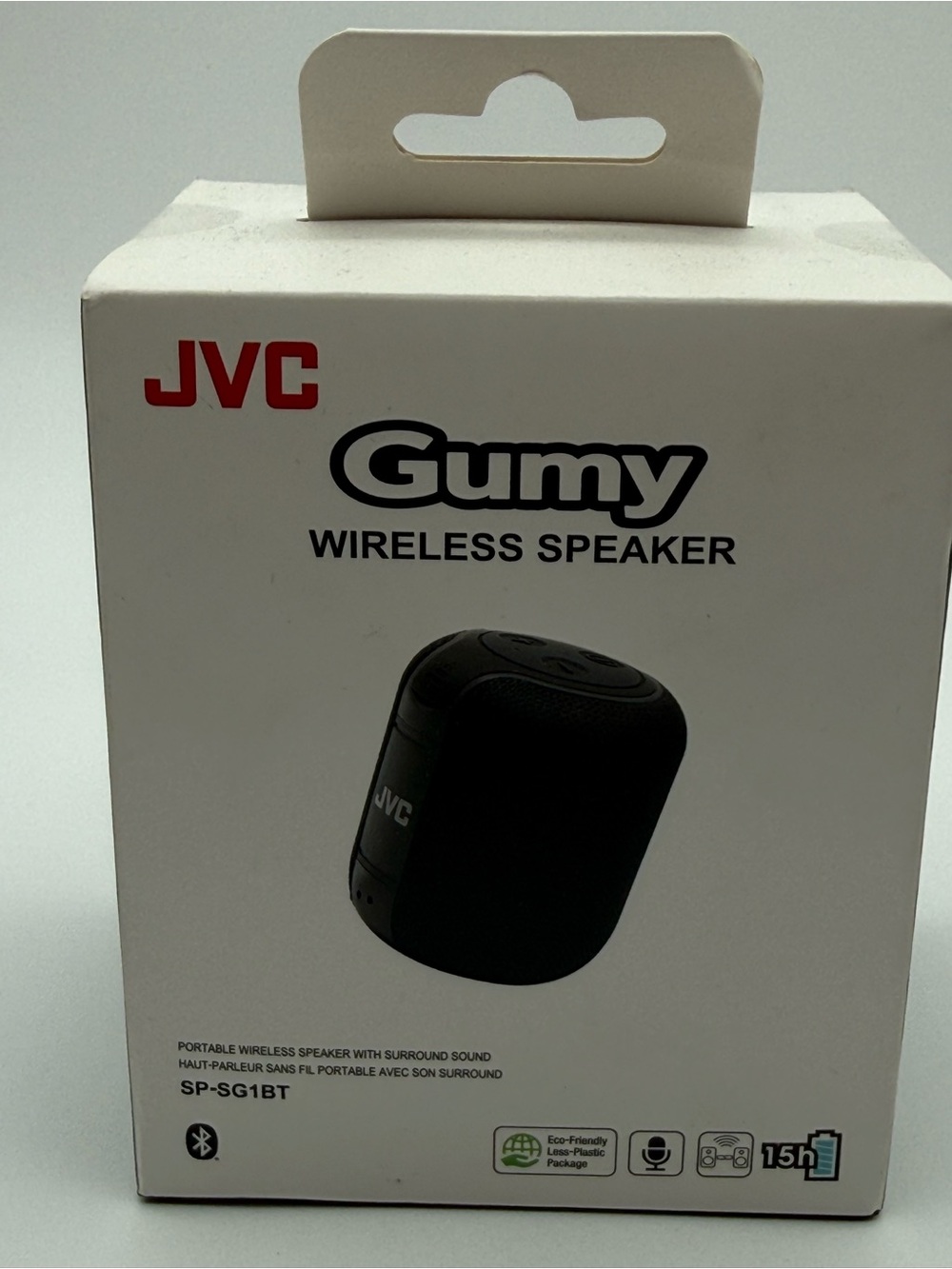 JVC Gumy Wireless Portable Speaker - Black